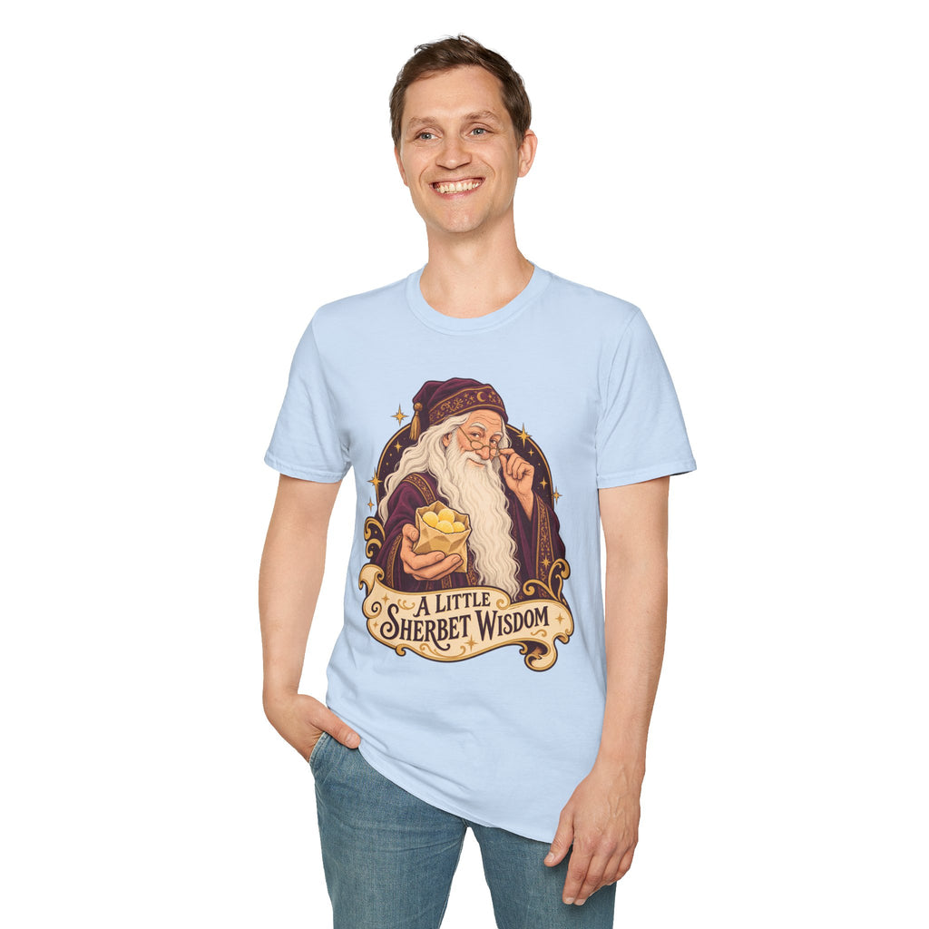 Dumbledore | Sherbet Lemon? | Harry Potter Illustration T‑Shirt