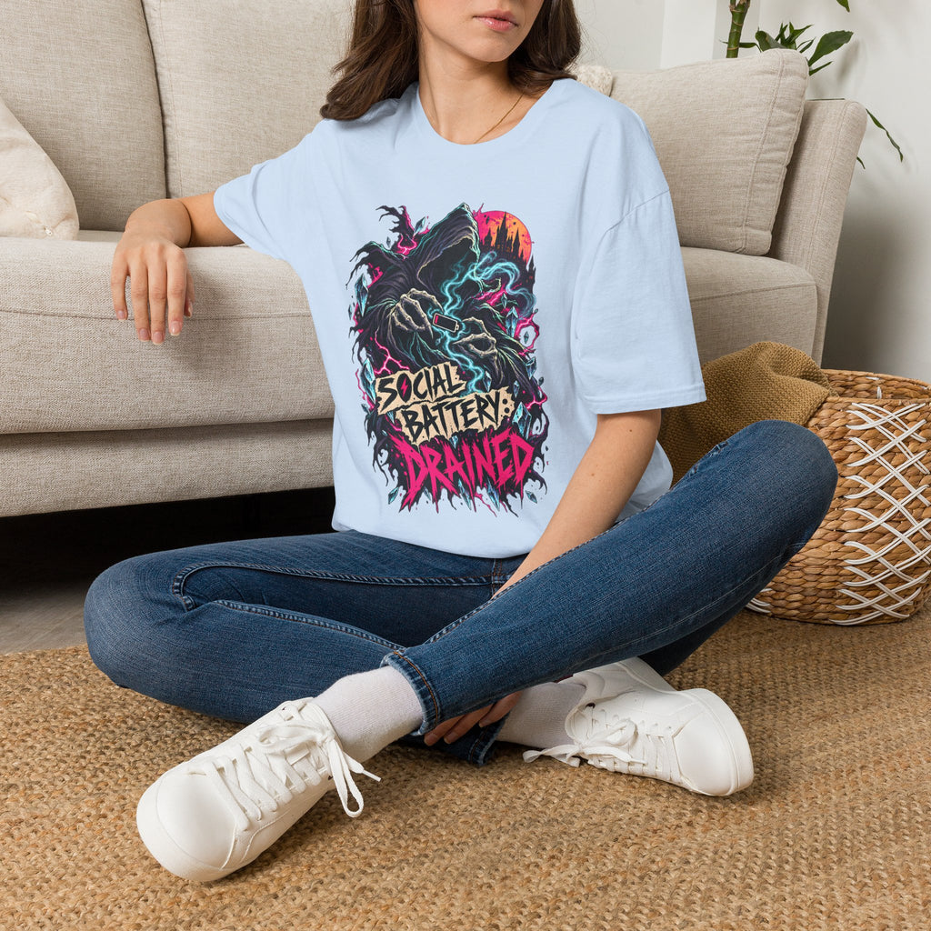 Socially Drained | Dementor | Harry Potter Graphic Tee