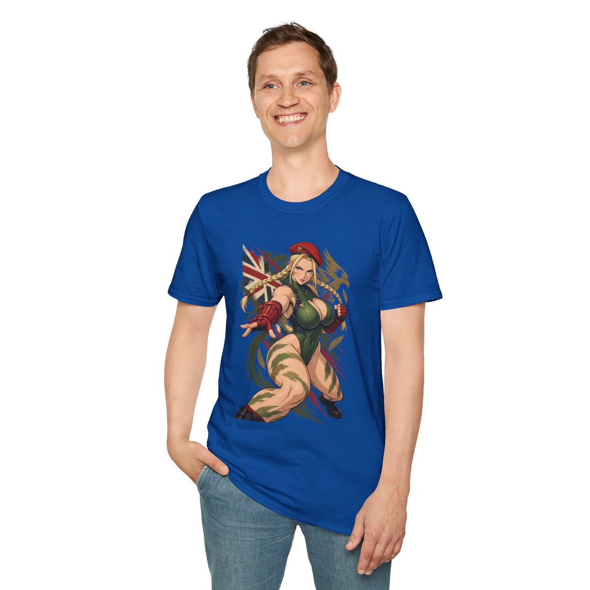 Street Fighter Cammy | Sexy Pin Up Style Graphic Cammy Shirt