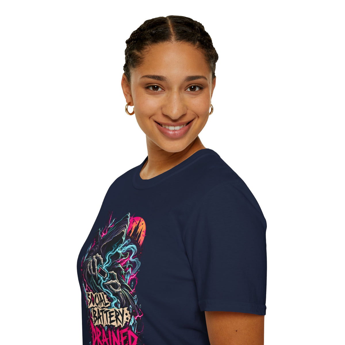 Socially Drained | Dementor | Harry Potter Graphic Tee