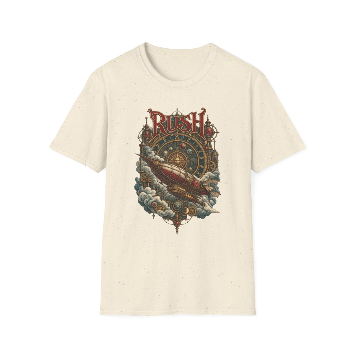 Rush | Clockwork Flight | Prog Band Airship T-Shirt