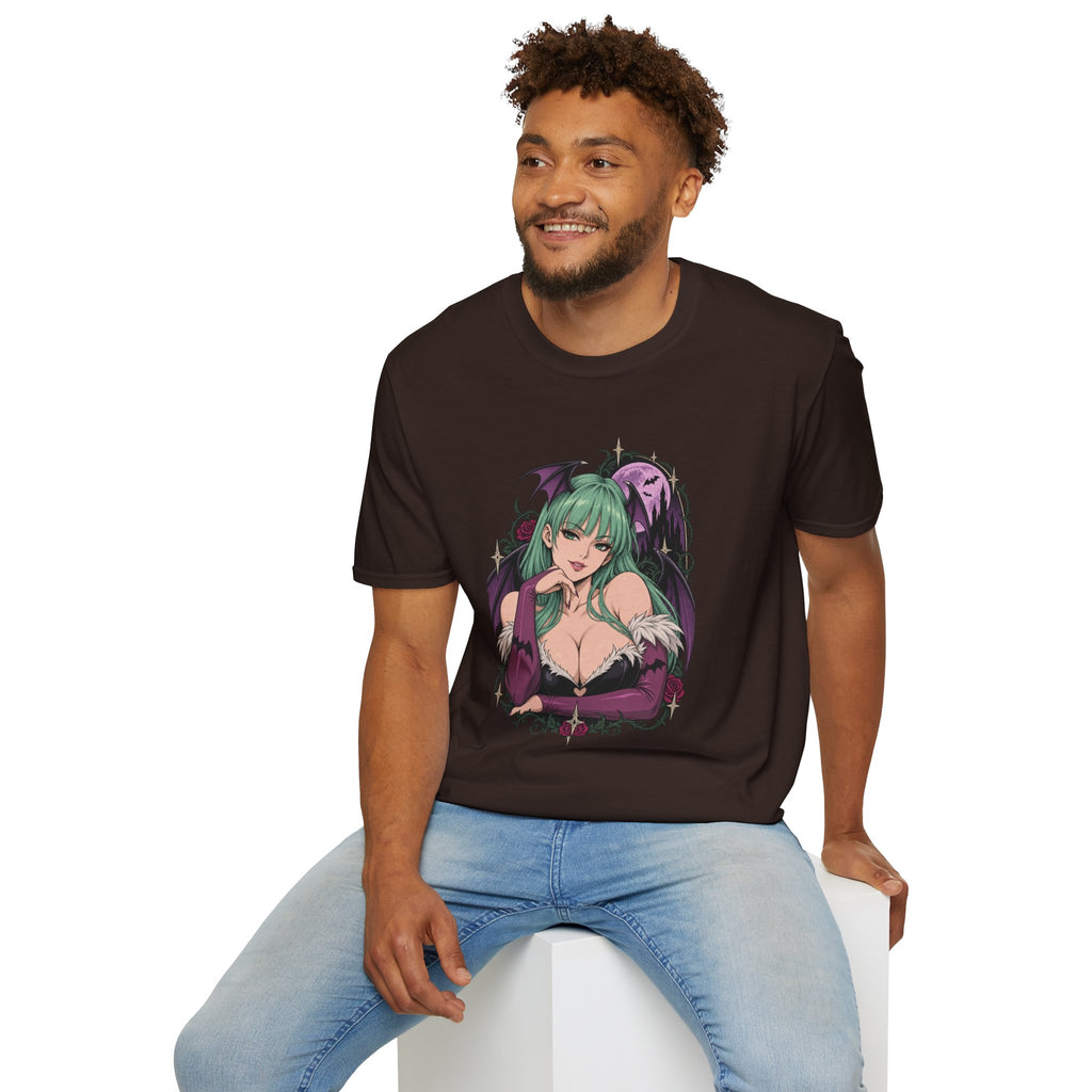 Morrigan | Sexy Pin Up Girl | Succubus Anime T-Shirt