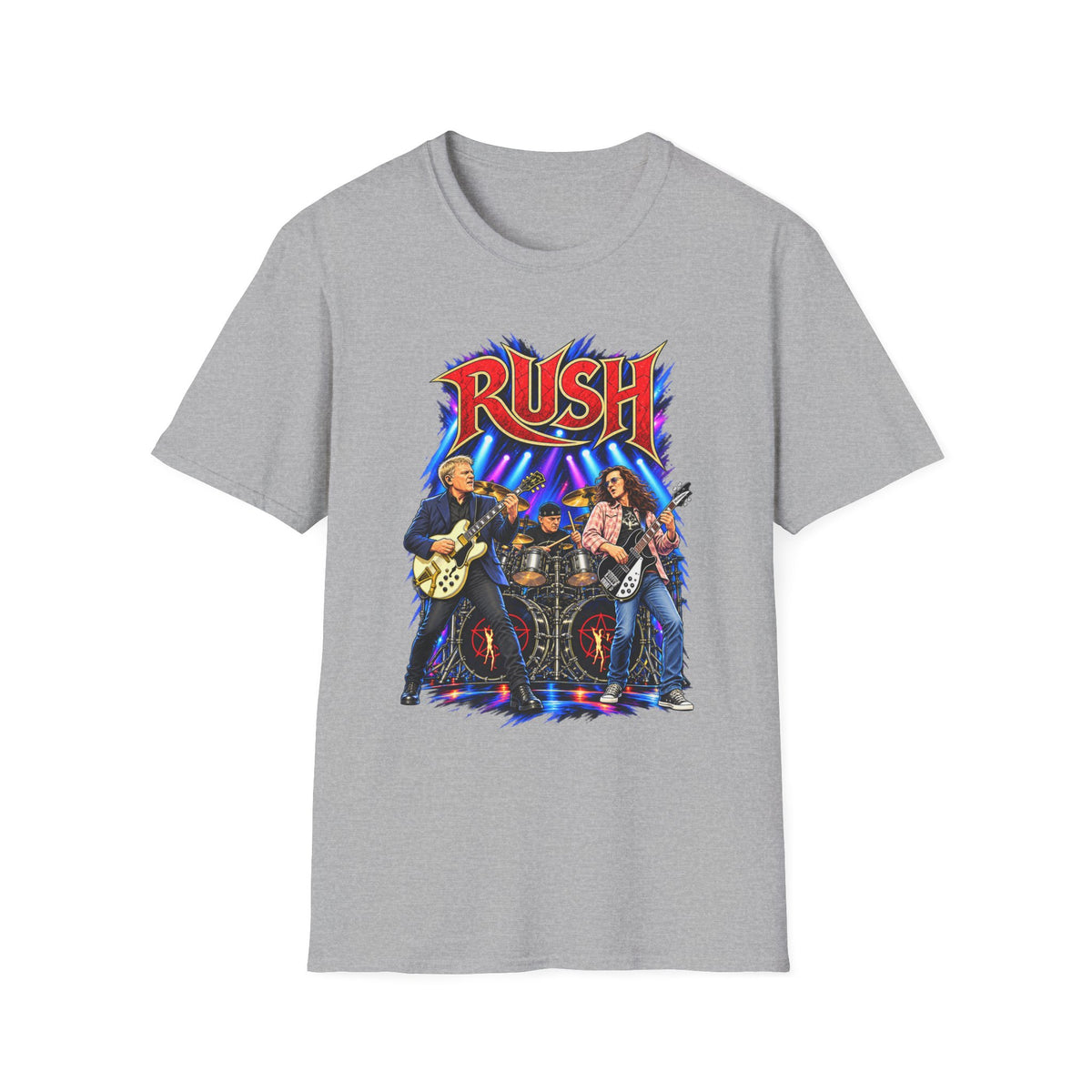 Rush | Concert Band T-Shirt | Retro Rock Concert Graphic Tee