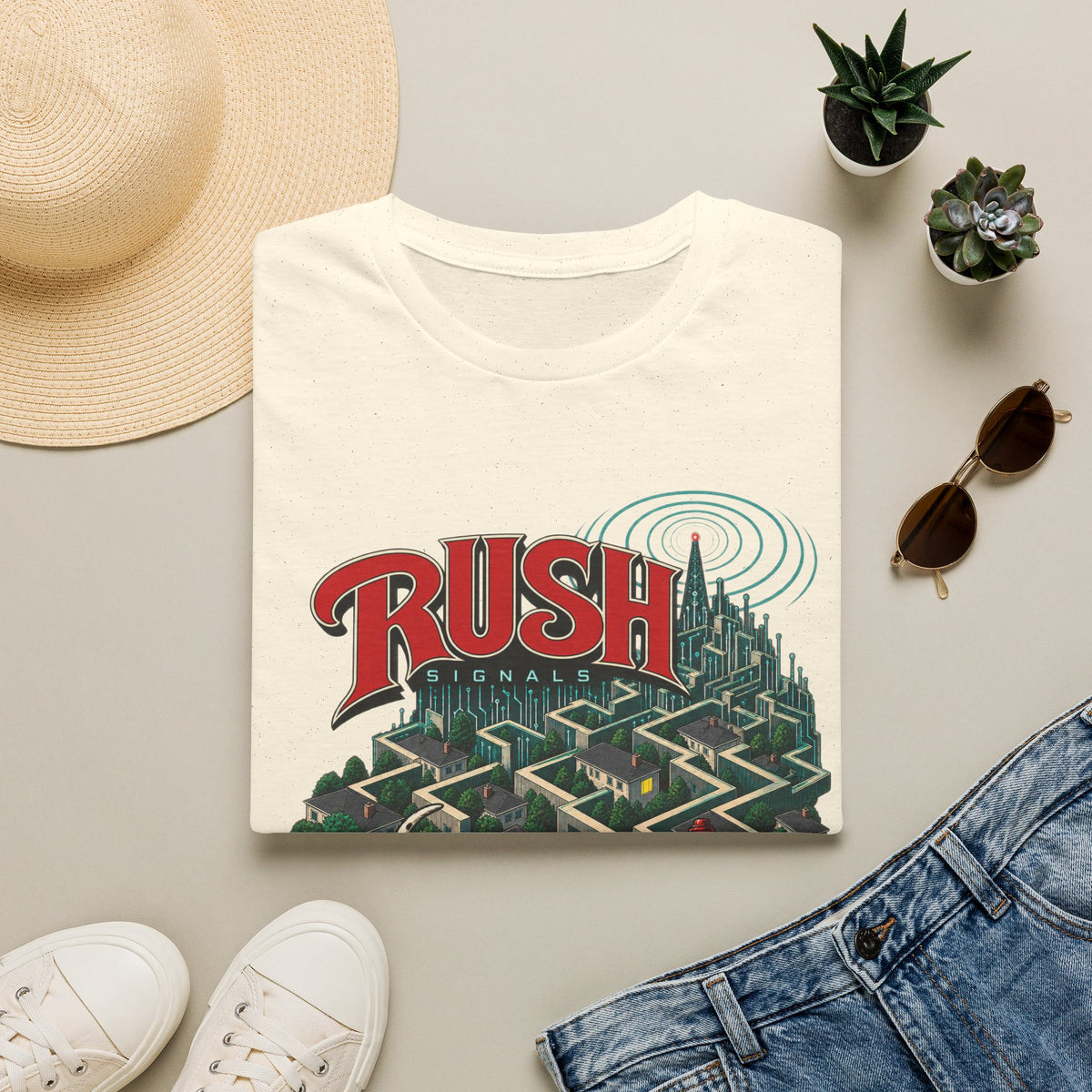 Rush | Signals | Prog Band Band Dalmatian T‑Shirt