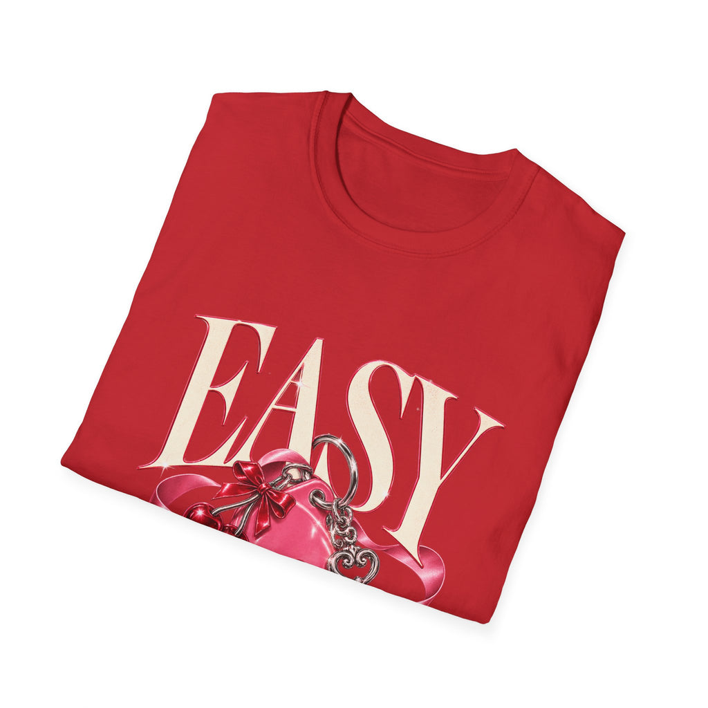 Sugababes | Easy Lockheart Pink Key & Heart Graphic T Shirt