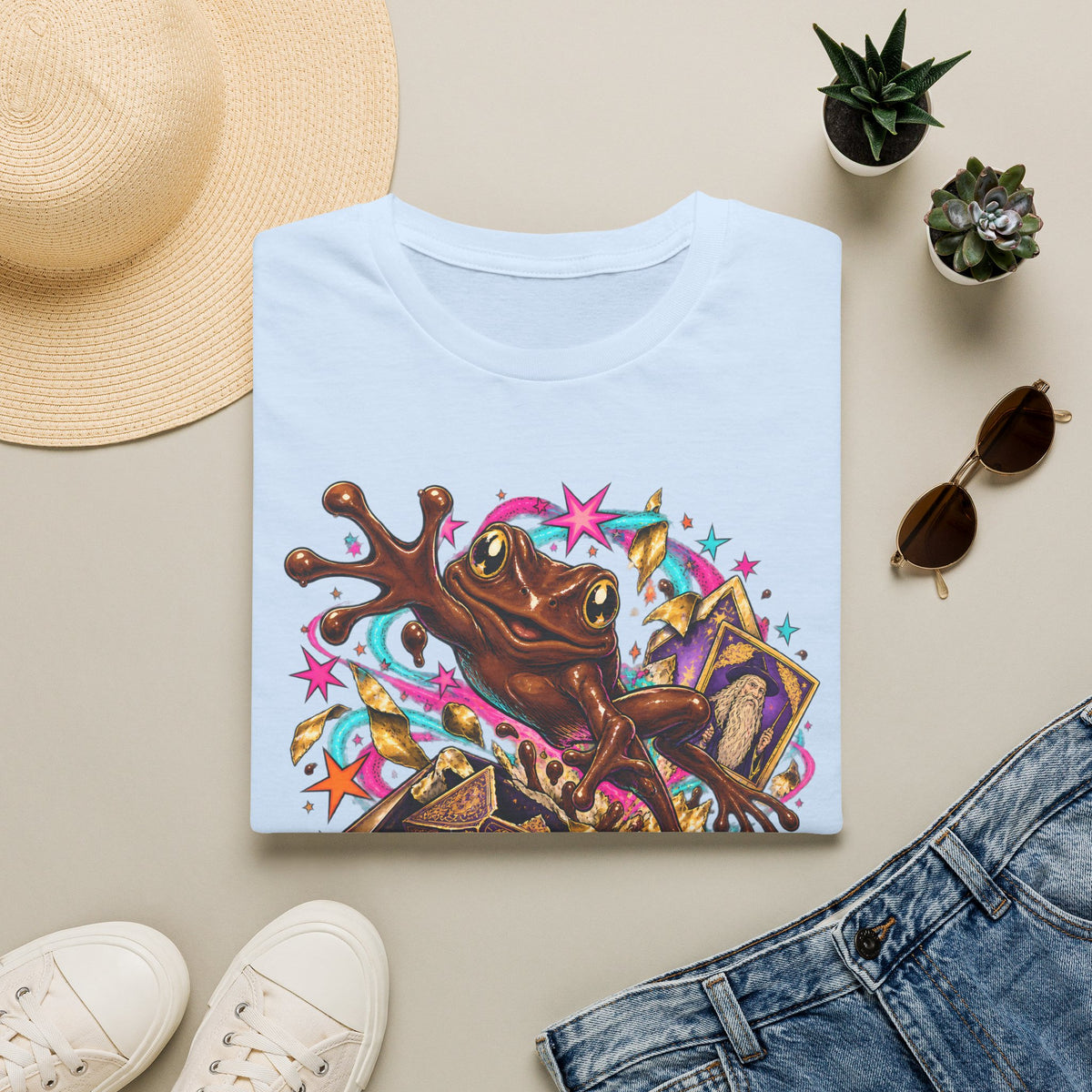 Cant be Contained | Harry Potter Chocolate Frog Graphic T Shirt