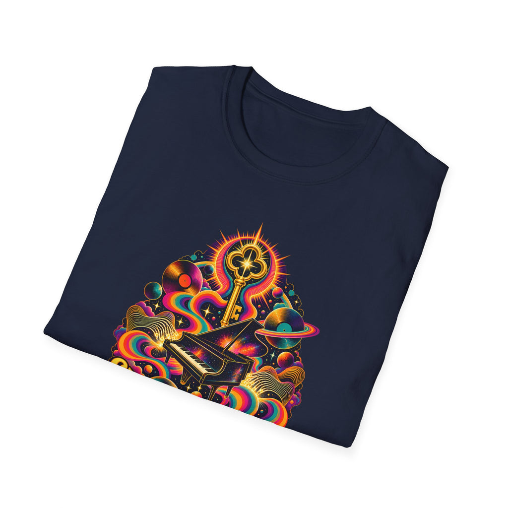 Stevie Wonder Psychedelic Key Songs In The Key of Life T-Shirt