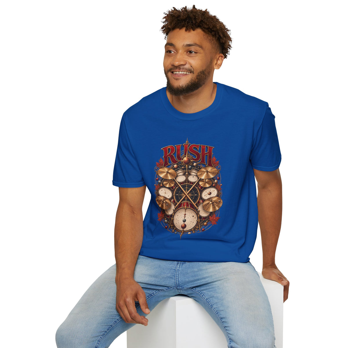 Rush | Rhythm of the Cosmos | Drummer Graphic Prog Band T-Shirt