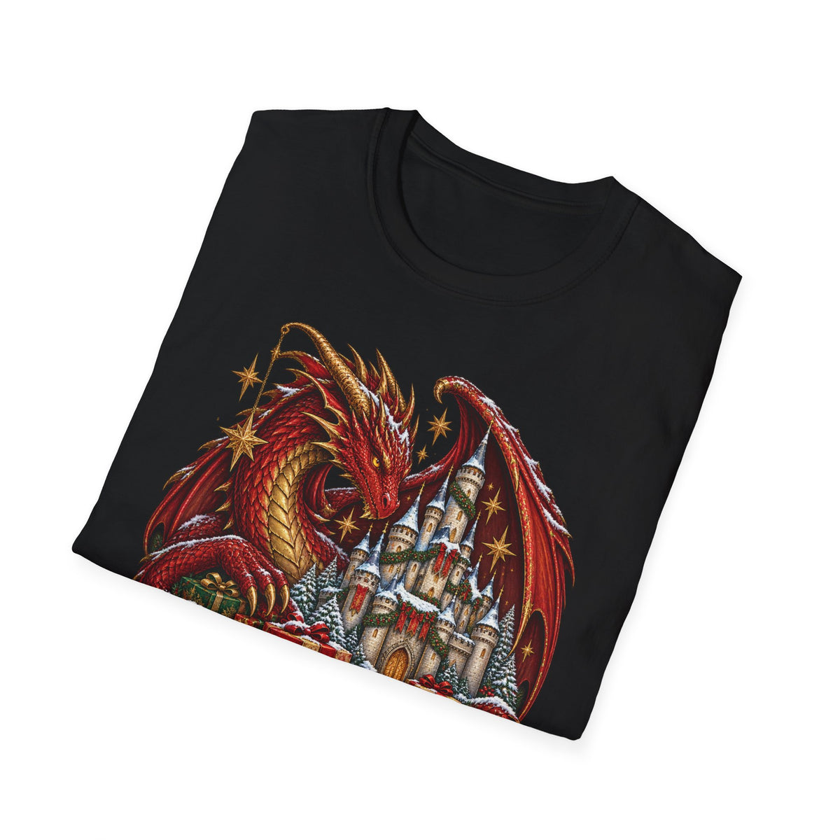 All I Want For Christmas | Dragon Castle T-Shirt