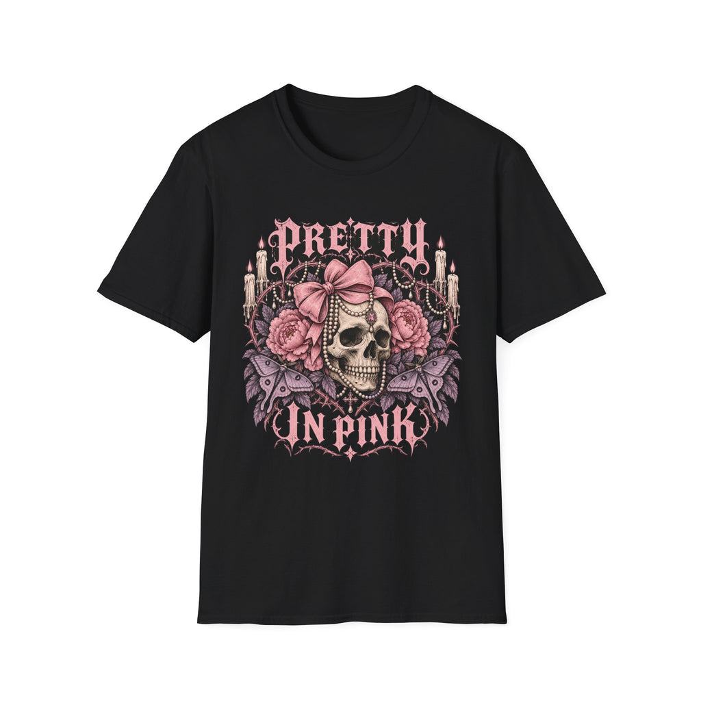 Pretty in Pink Skull T-Shirt