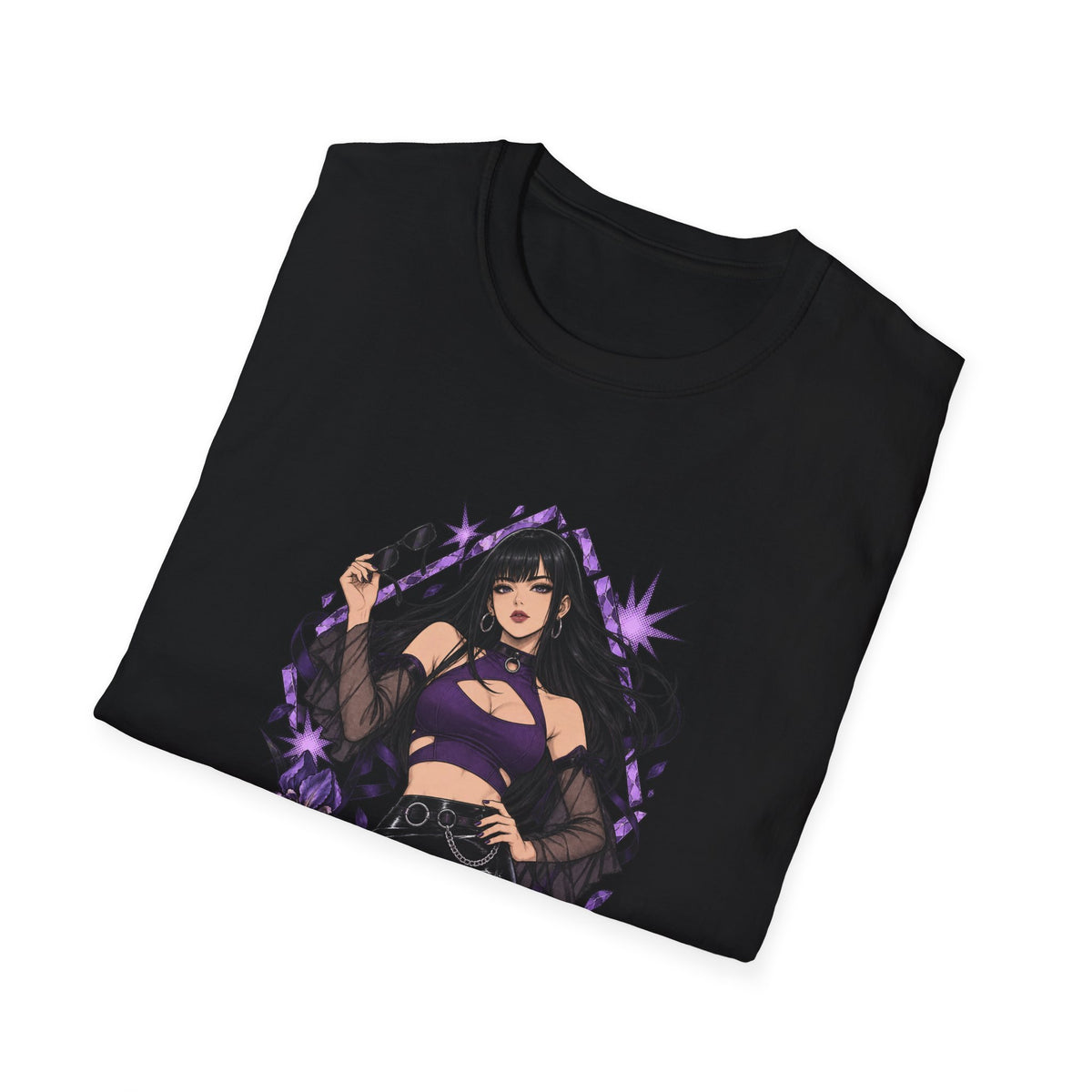 Violet | Japanese Anime Style Sexy Pin Up Girl Shirt