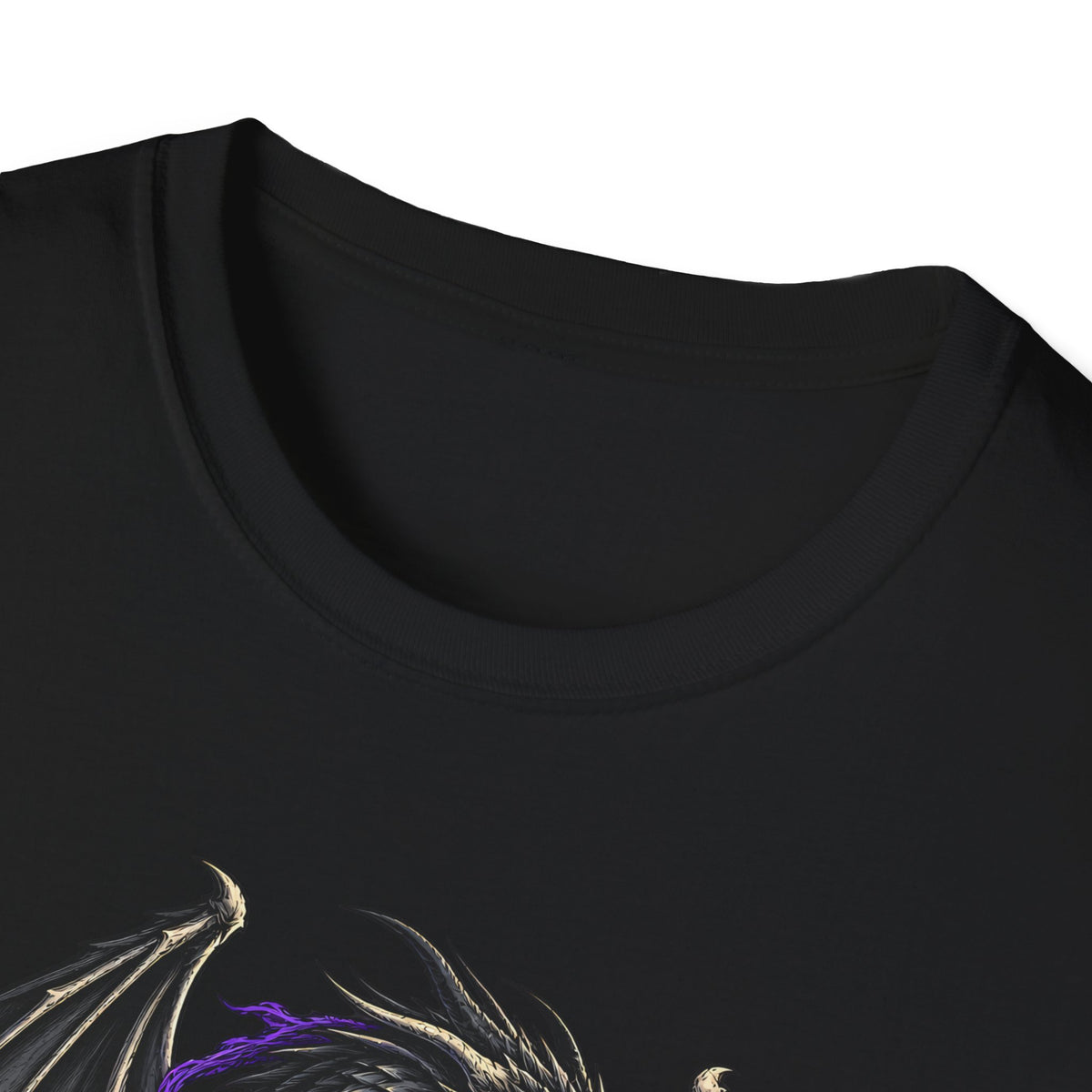 Onyx Storm Dragon T-Shirt | Book Inspired Gothic Lightning Fantasy Tee