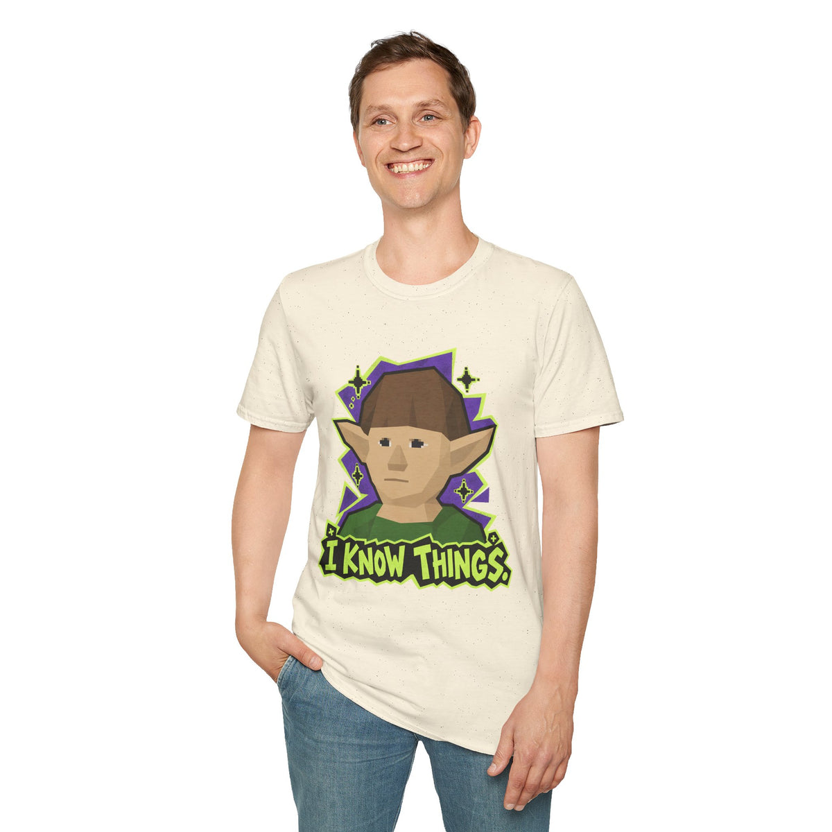 Gnome Child - "I know things" Runescape Inspired T-Shirt