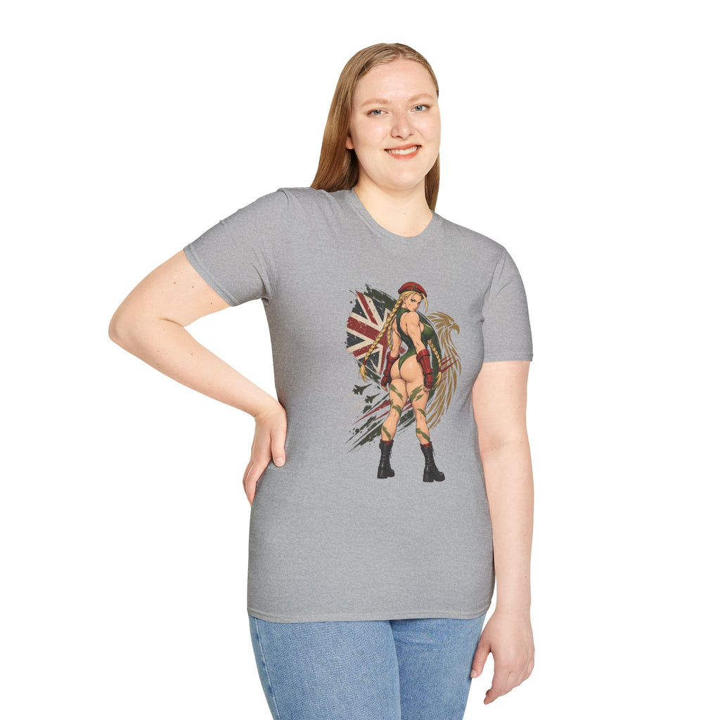Cammy Street Fighter | Sexy Cammy Pin Up Girl Graphic T Shirt