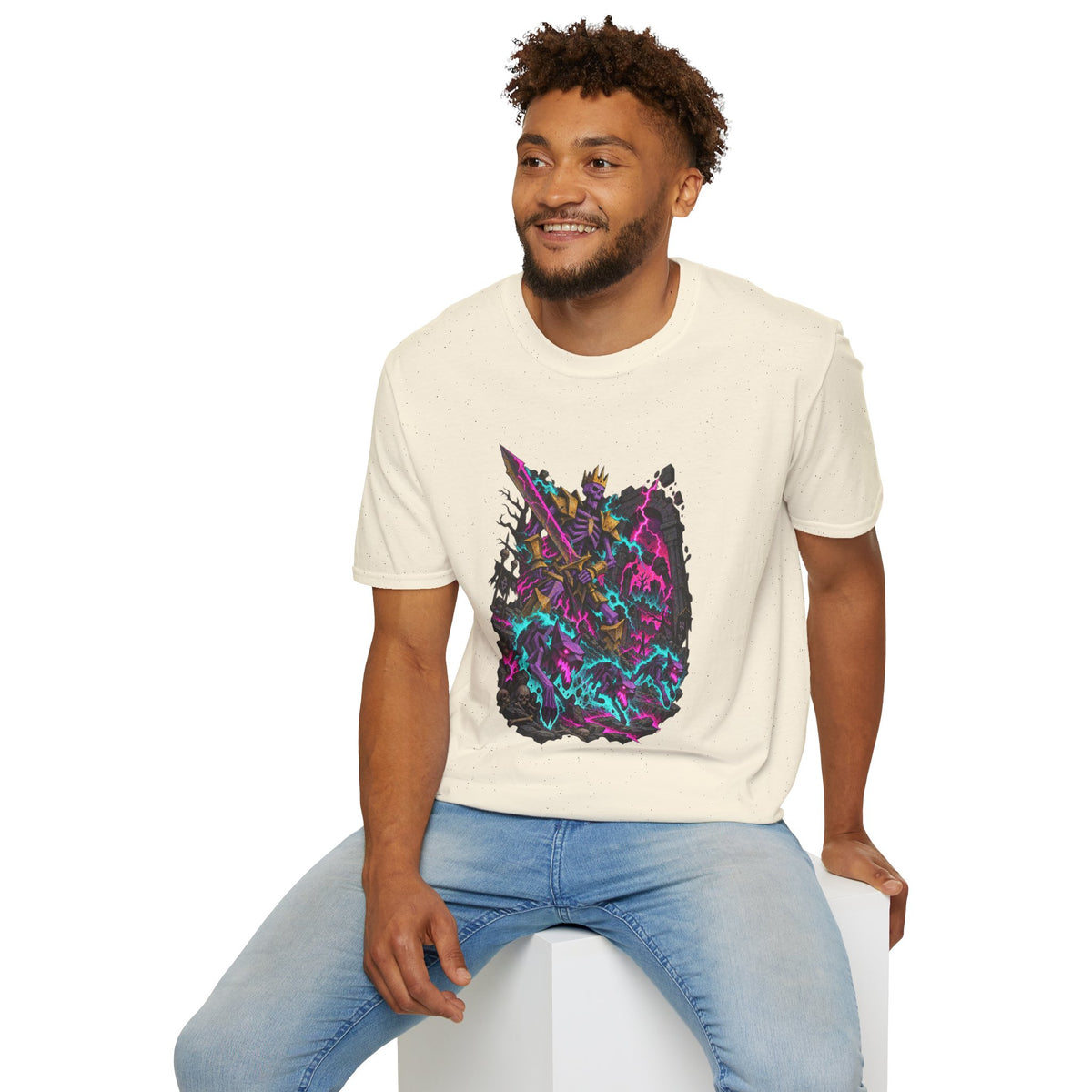 Skeleton Lich King | Final Boss | Gamer Shirt