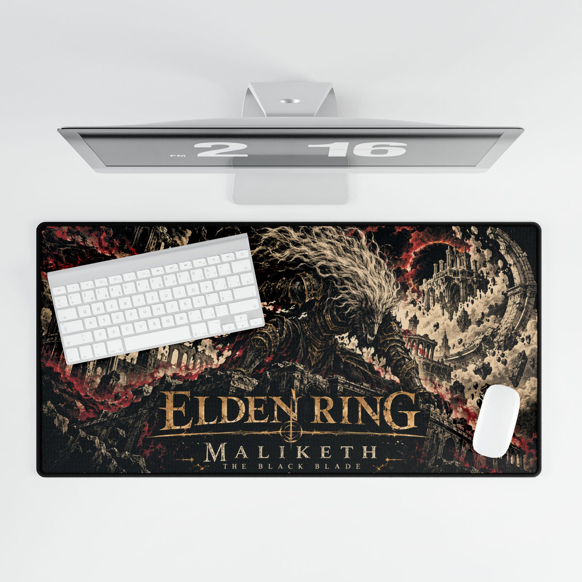 Elden Ring Malekith Gaming Desk Mat | Large PC Mousepad