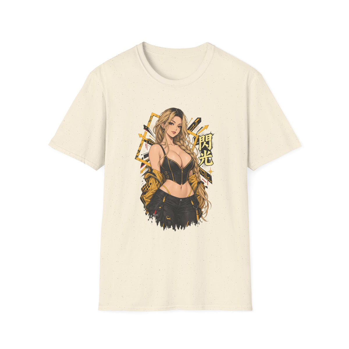 Sunny | Sexy Pin Up Golden Samurai Hot Girl T-Shirt