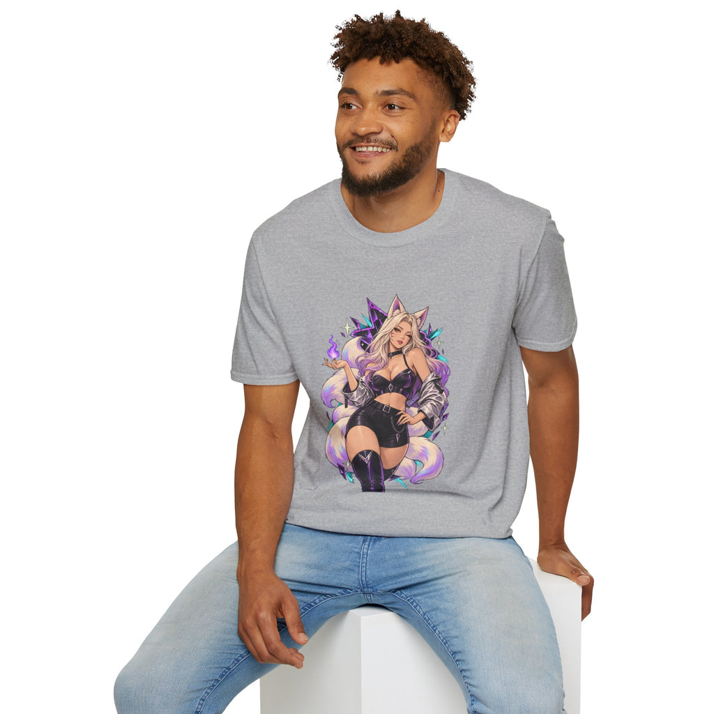 Ahri | League of Legends | Anime Fox Pin Up Girl T-Shirt