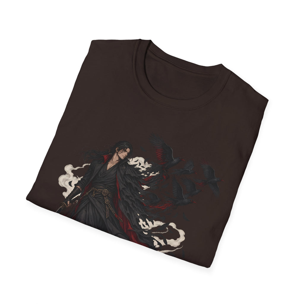 Dark Samurai | Raven Warrior Spirit | Graphic T Shirt