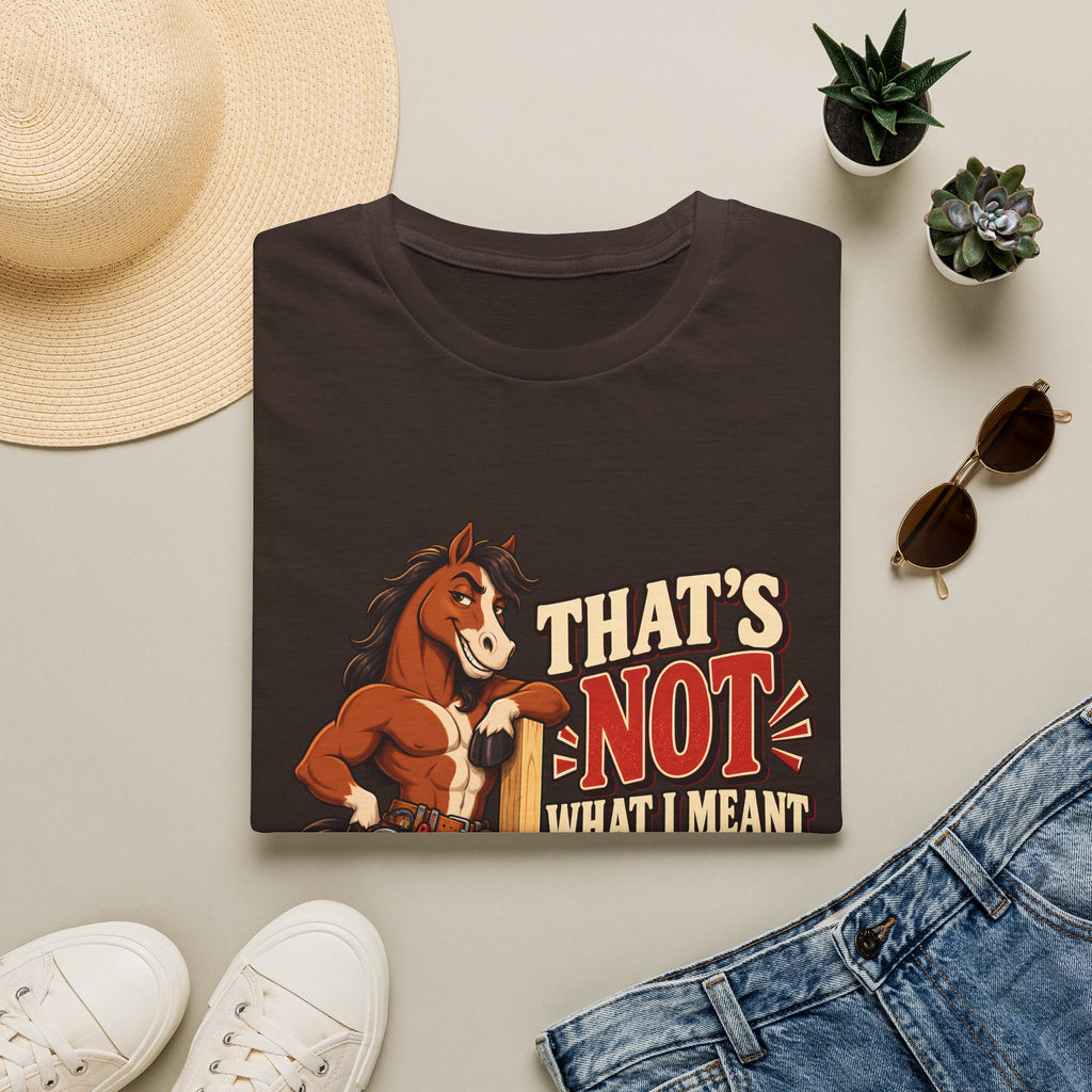 The Wrong Kind of Stud | Funny Horse Graphic T-Shirt