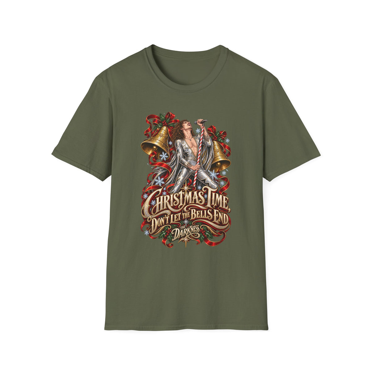 Christmas Time Don't let the Bells End | The Darkness | Christmas Rock T-Shirt