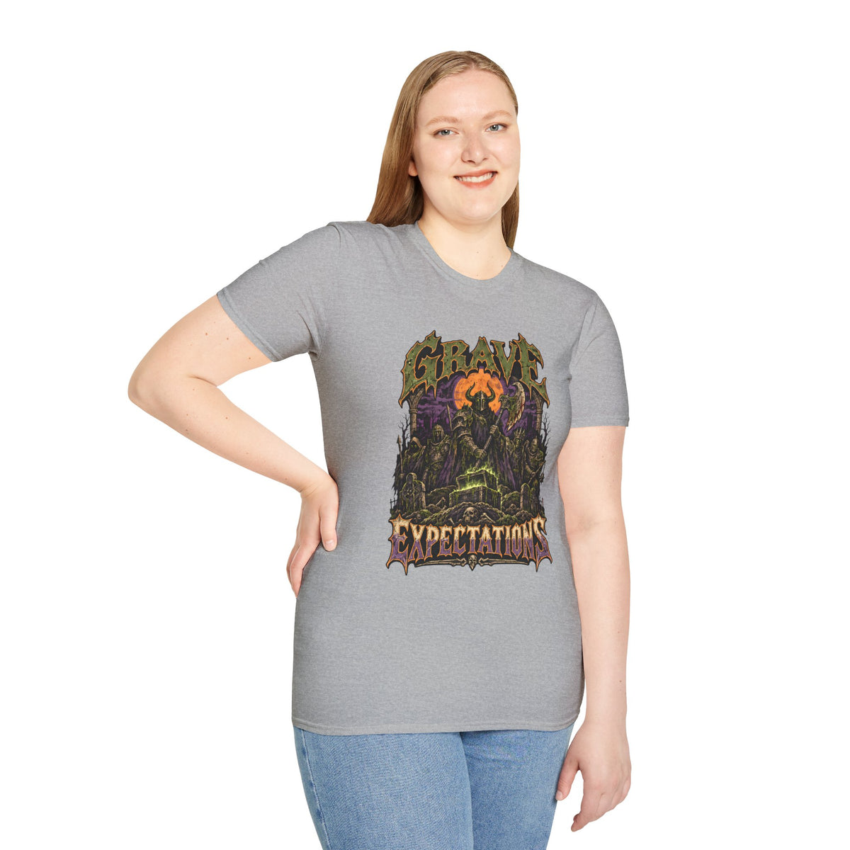 Grave Expectations Barrows Brothers OSRS Inspired T‑Shirt
