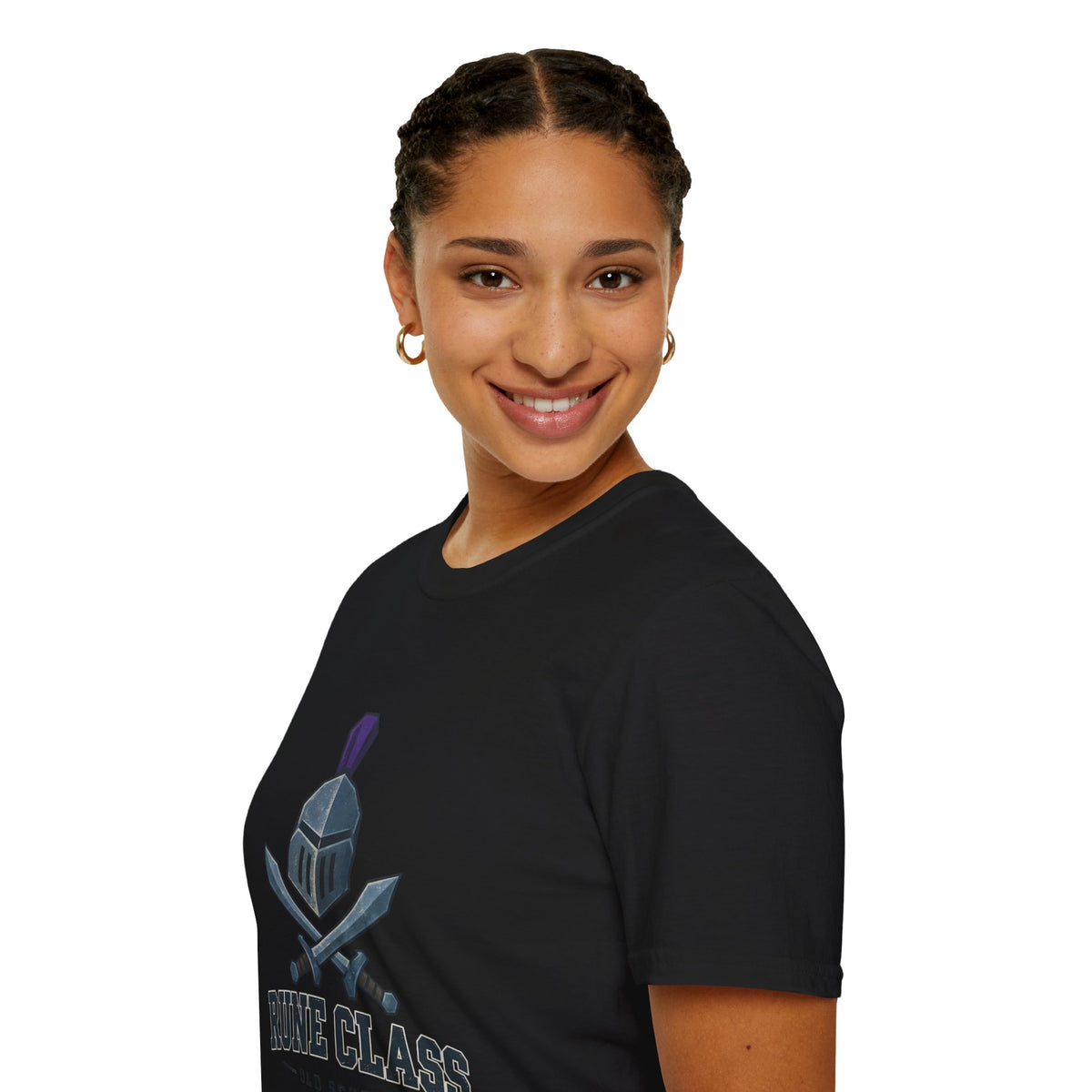 "Rune Class" OSRS / Runescape Inspired T-Shirt – Medieval Knight Helmet