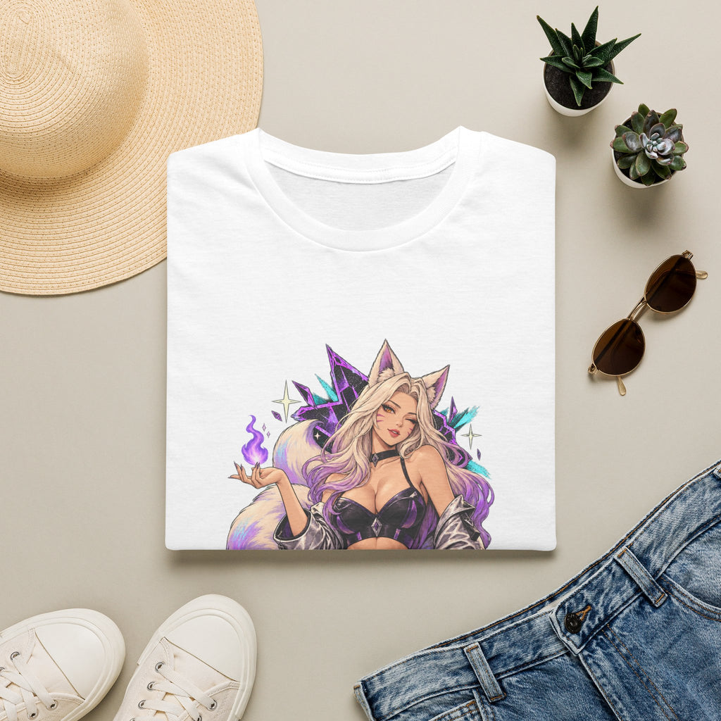 Ahri | League of Legends | Anime Fox Pin Up Girl T-Shirt