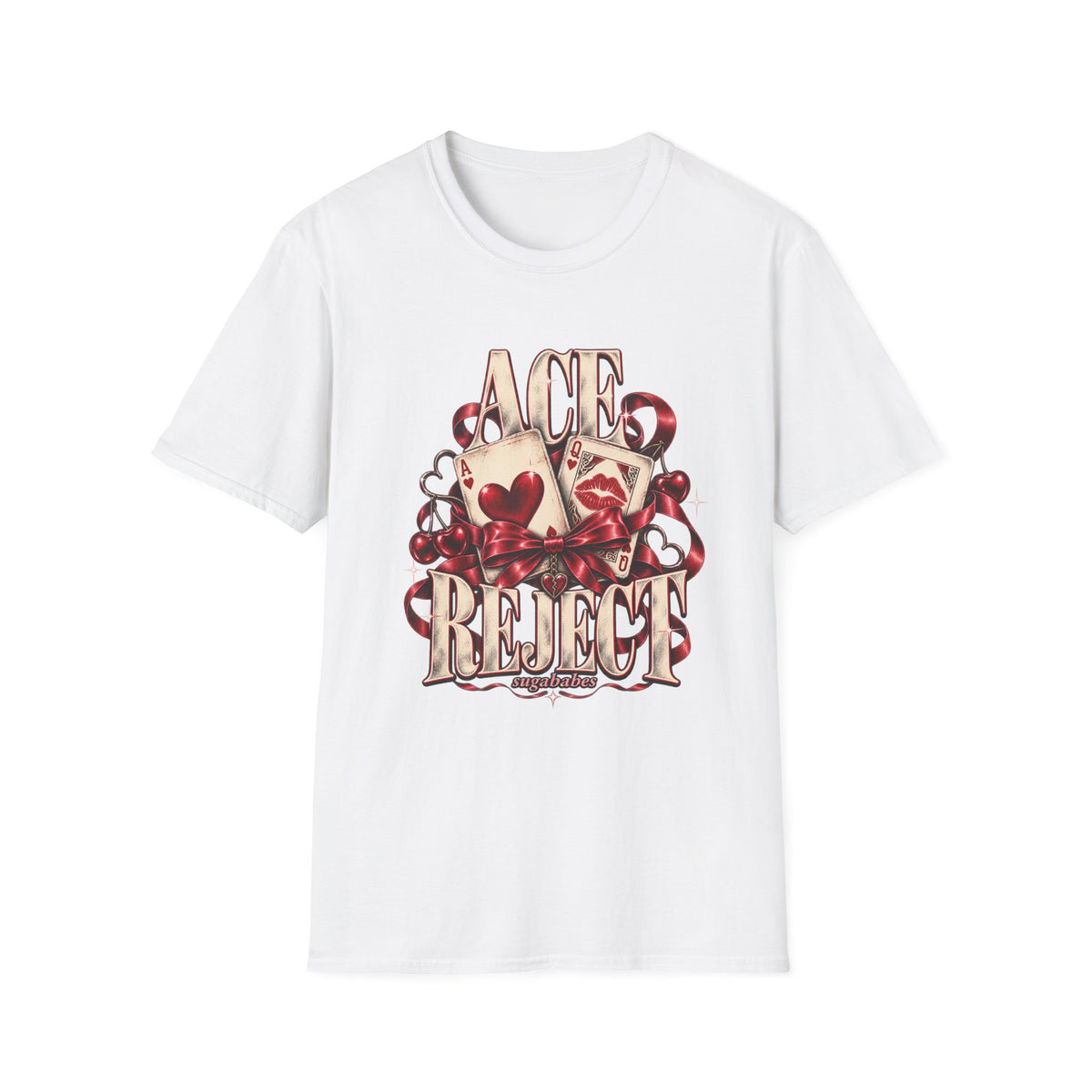 Ace Rejects | Sugababes | Playing Card Ace of Hearts T Shirt