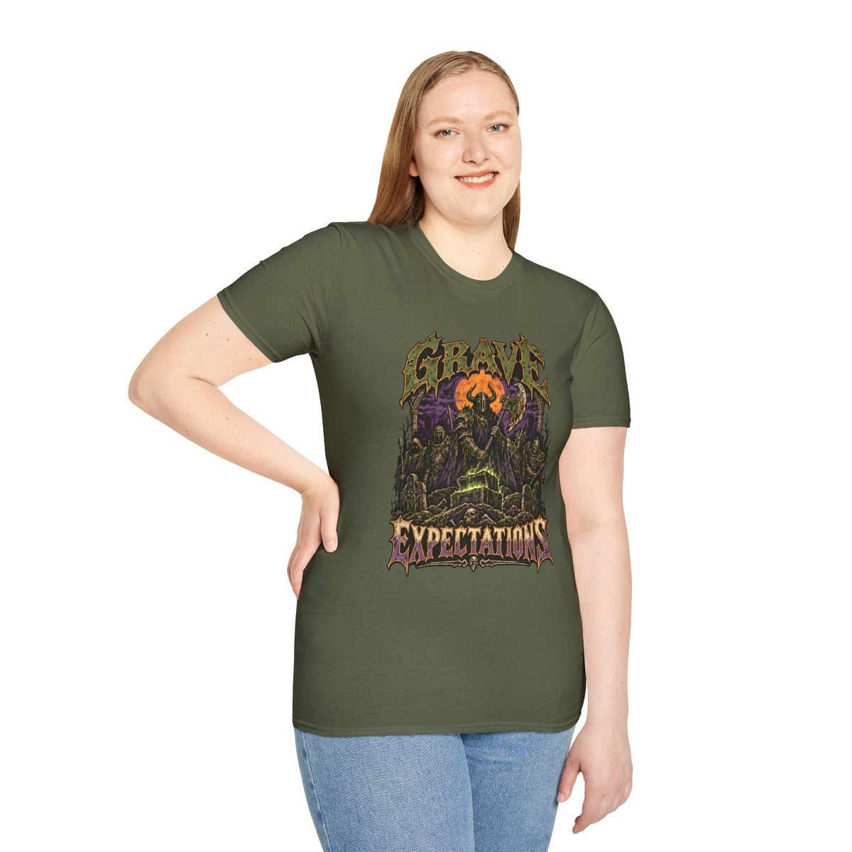 Grave Expectations Barrows Brothers OSRS Inspired T‑Shirt