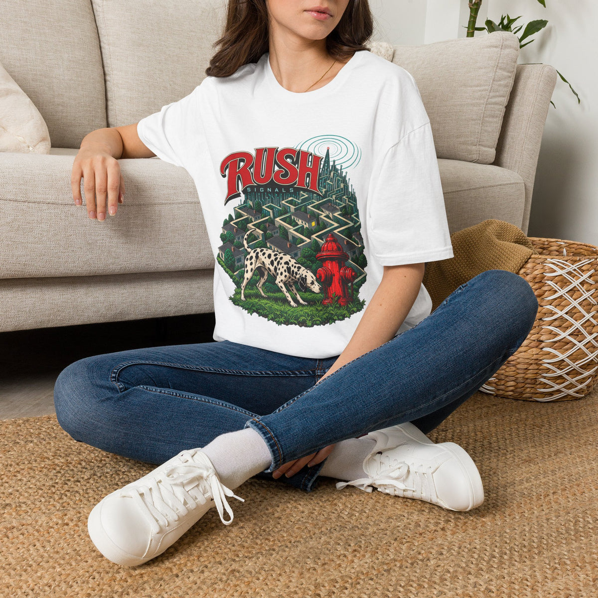 Rush | Signals | Prog Band Band Dalmatian T‑Shirt