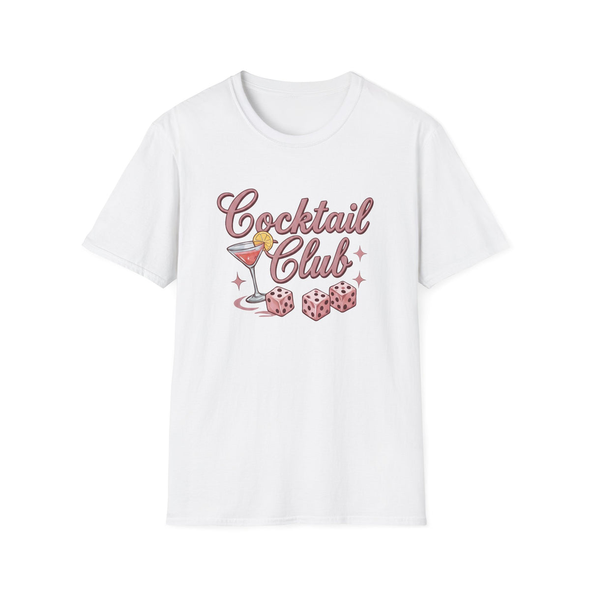 Cocktails & Dice - Girlie / Drinks T-Shirt
