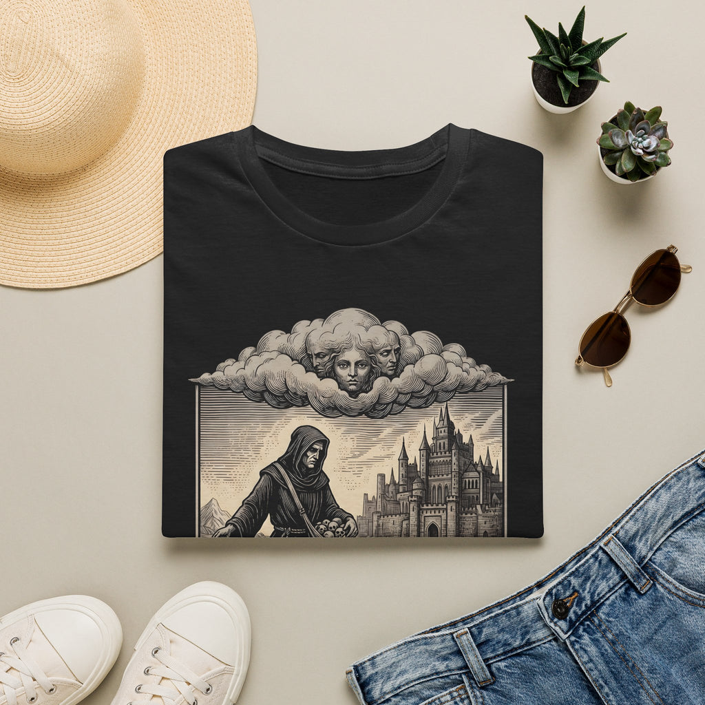 Watch over the Dead - T-Shirt, Gothic / Dark Fantasy Skull Design