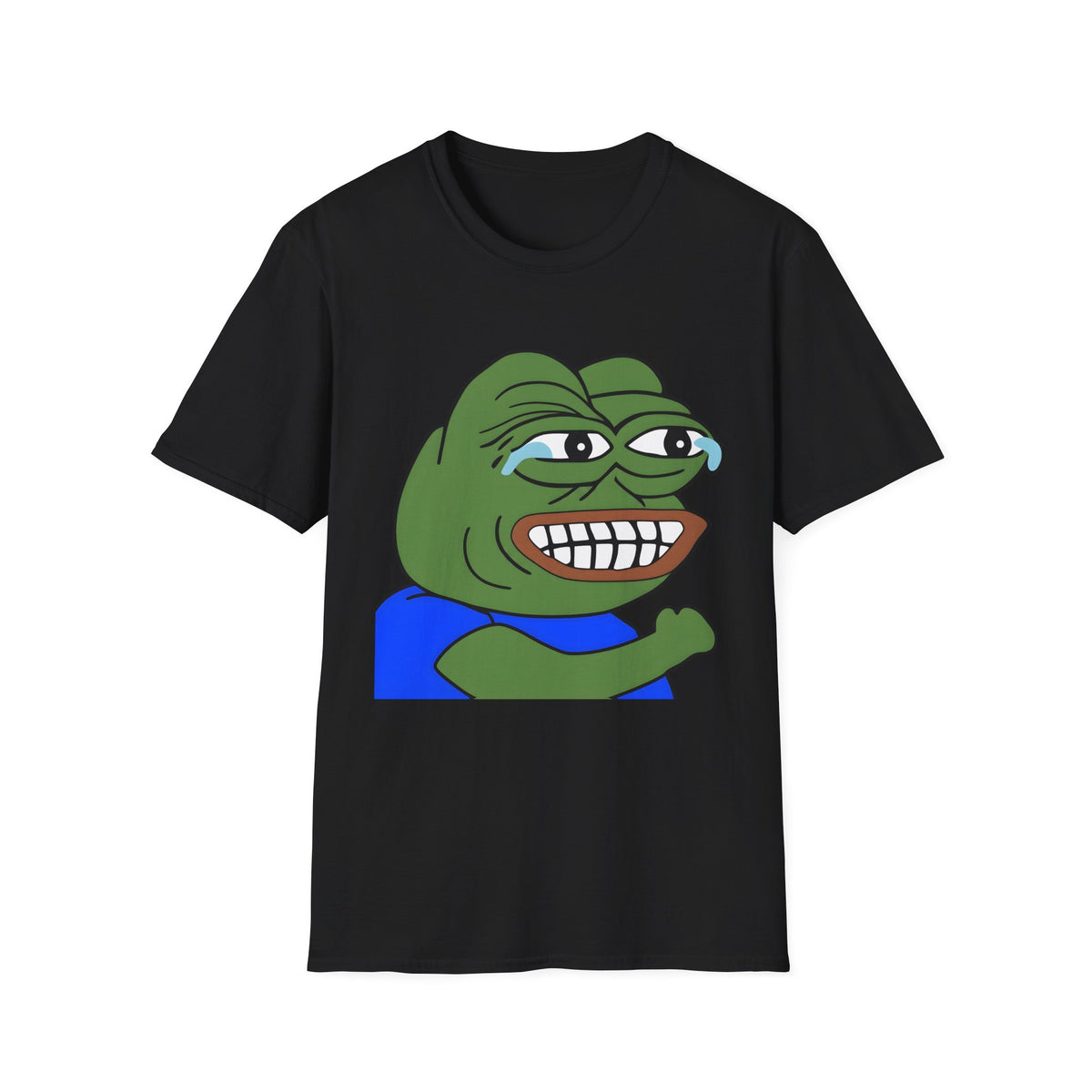Pepe Grin T-Shirt — Smirking Frog Meme Tee