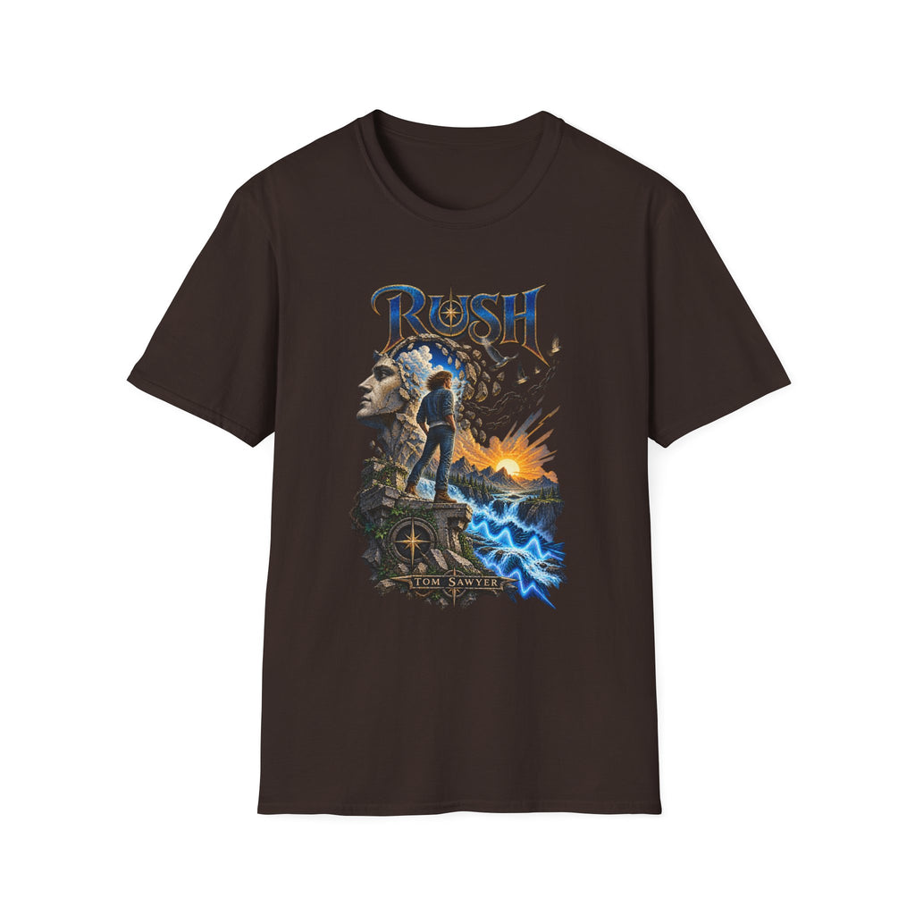 Rush | Tom Sawyer | Legendary Band Graphic T-Shirt