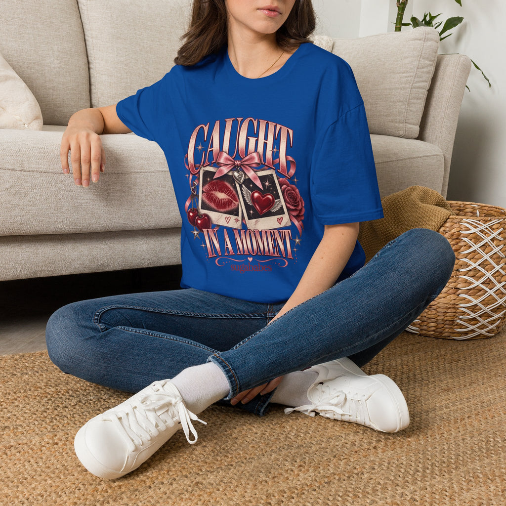Caught In A Moment | Sugababes | Vintage Heart Polaroid Graphic Tee