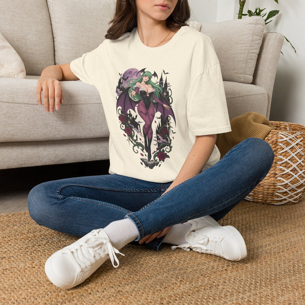 Morrigan | Darkstalkers Anime Sexy Pin Up Character Shirt