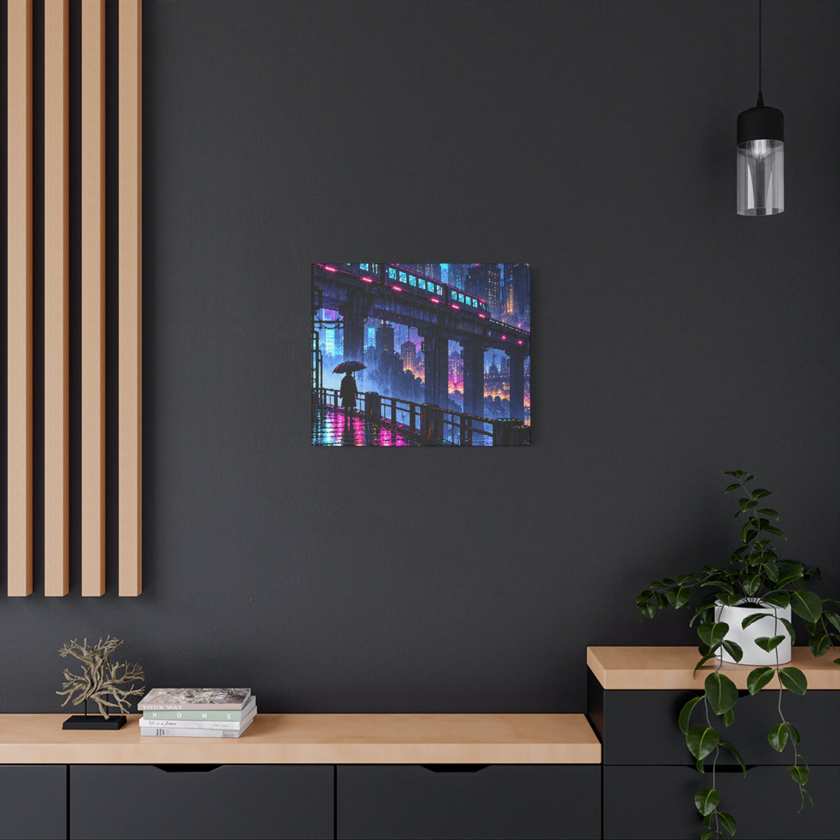 Stretched Matte Canvas Print — 1.25" Depth (Custom Design)