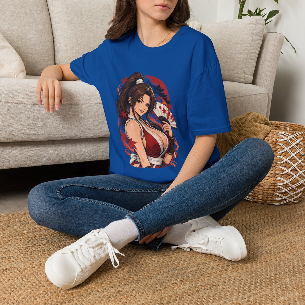 Mai Shiranui | Fatal Fury | Anime Pin Up Kimono Girl T-Shirt