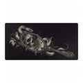 Mouse Mat | Serpent & Haunted Mirror | Gothic Occult Art Desk Pad