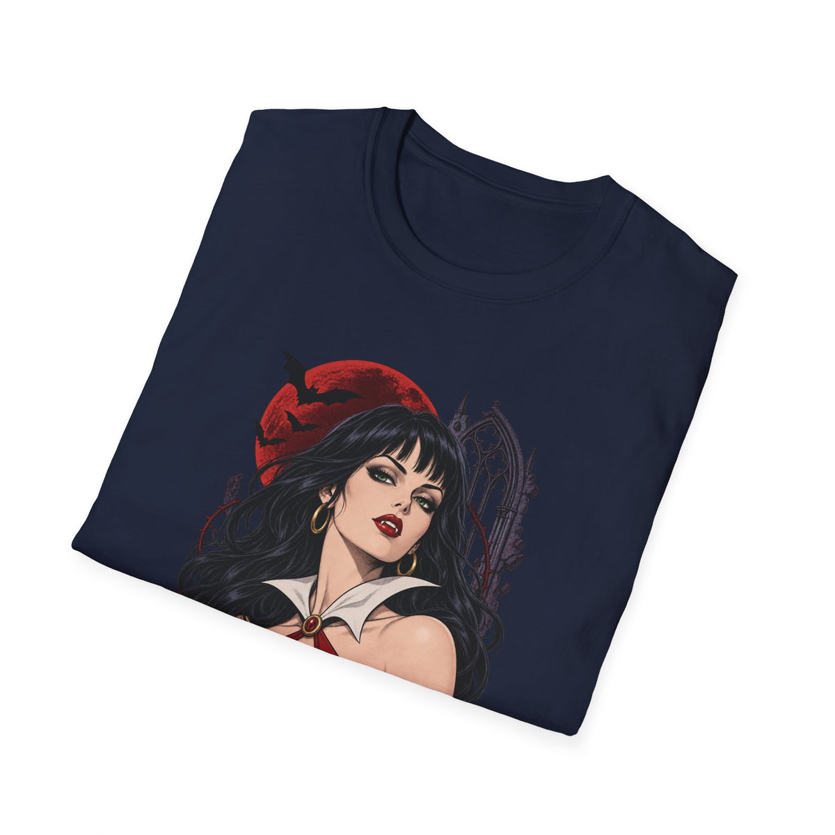 Vampirella | Sexy Halloween Vampire Pin Up Girl Sorceress Graphic T-Shirt