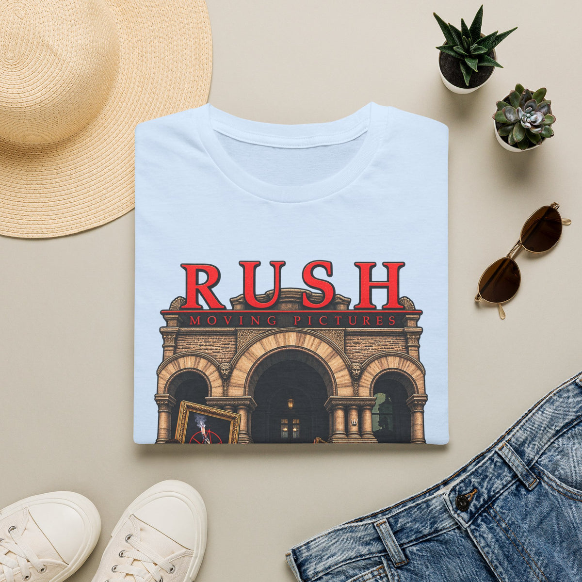 Rush | Moving Pictures | Prog Band Album Art T-Shirt