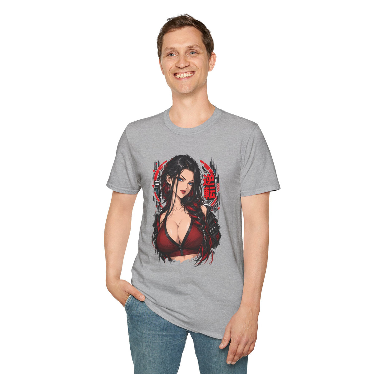 Ruby | Sexy Anime Pin Up Girl Graphic T-Shirt