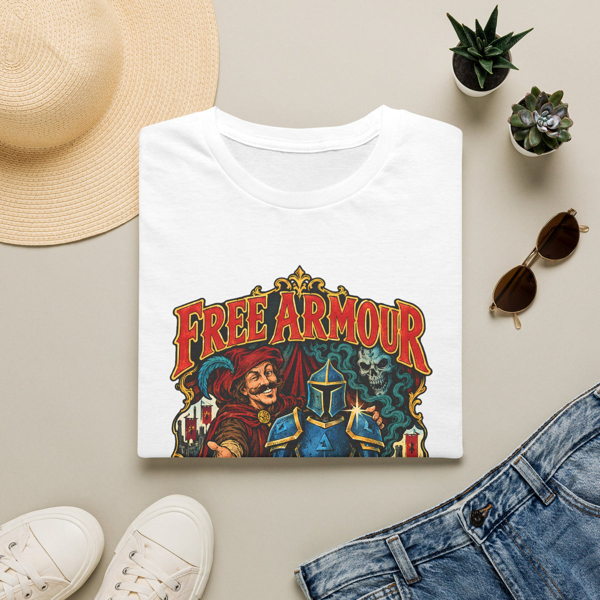 Free Armour Trimming OSRS / Runescape Joke T-Shirt
