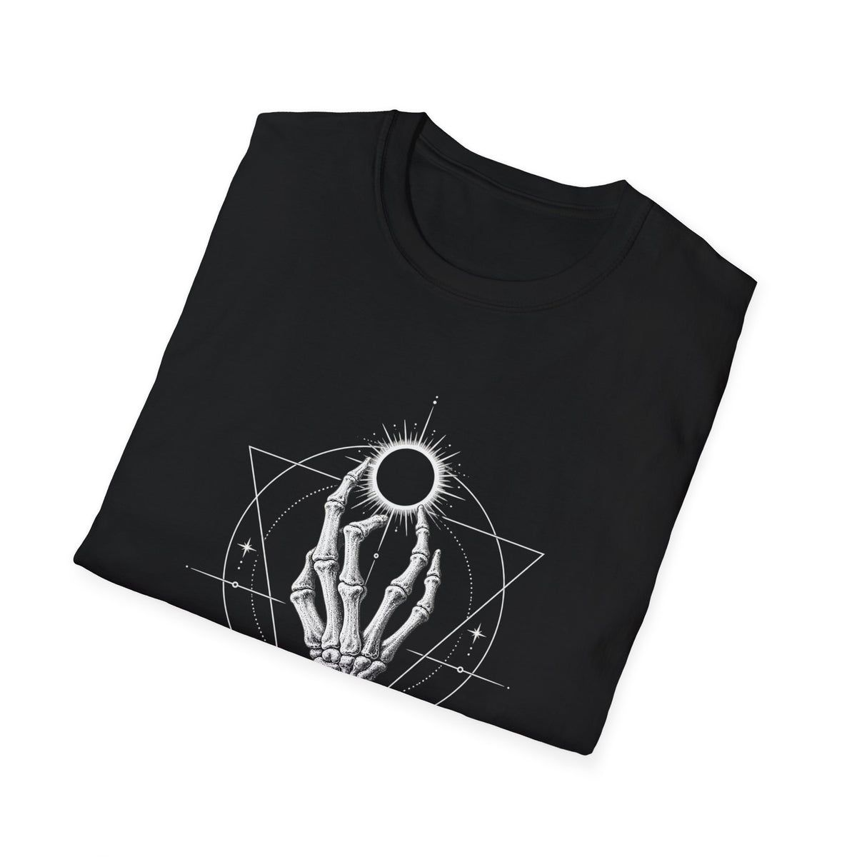 Occult Skeleton | Geometric | Mystic | Eclipse | Graphic Tee