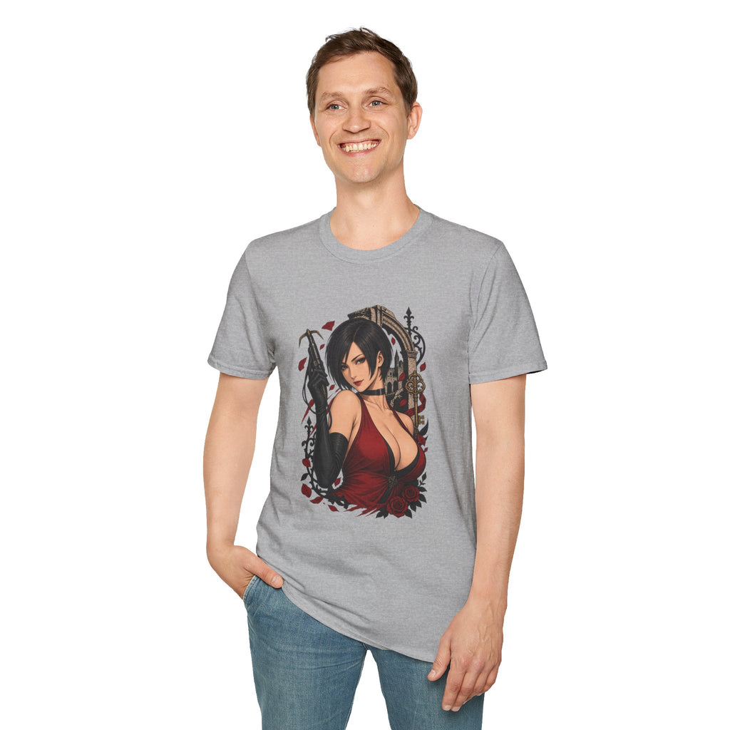 Ada Wong | Residsent Evil Gothic Anime Pin Up Girl T-Shirt