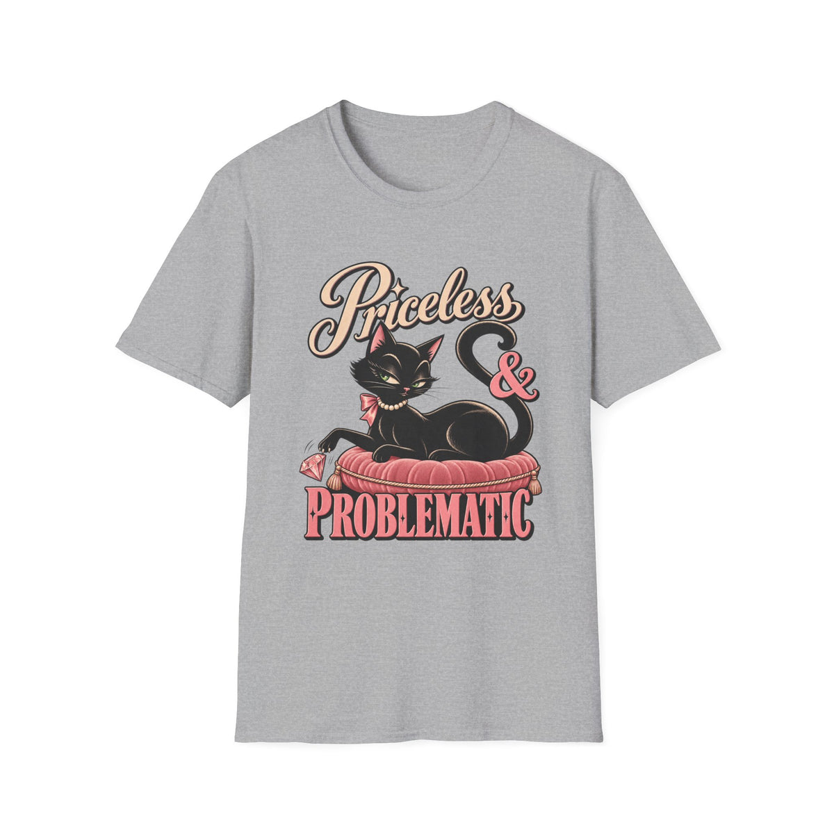 Priceless & Problematic Cat Tee