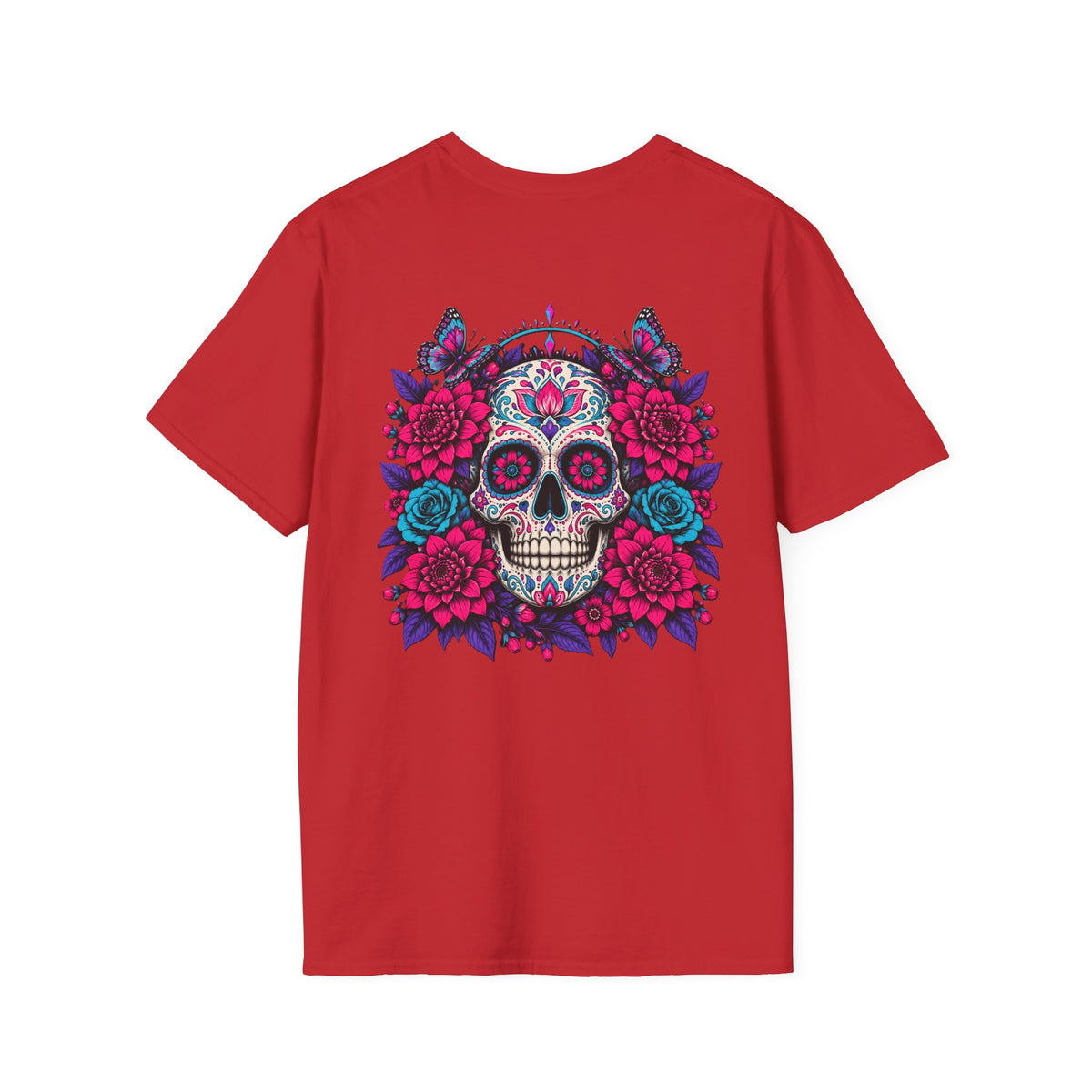 Day of the Dead | Sugar Skull | Floral Calavera Graphic Tee