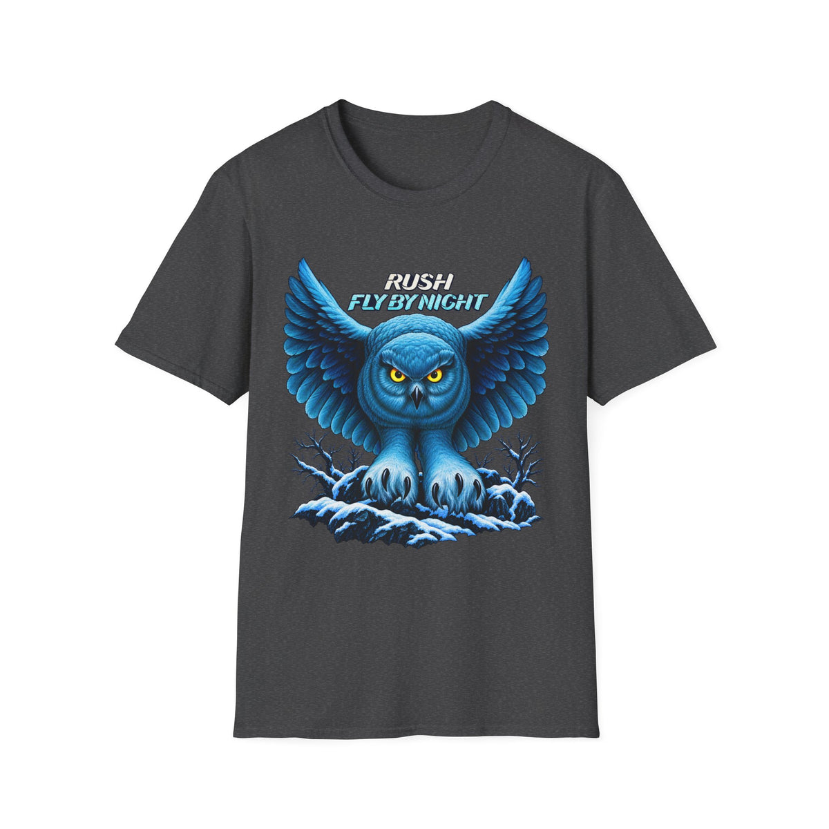 Fly by Night | Rush Prog Band Graphic T Shirt