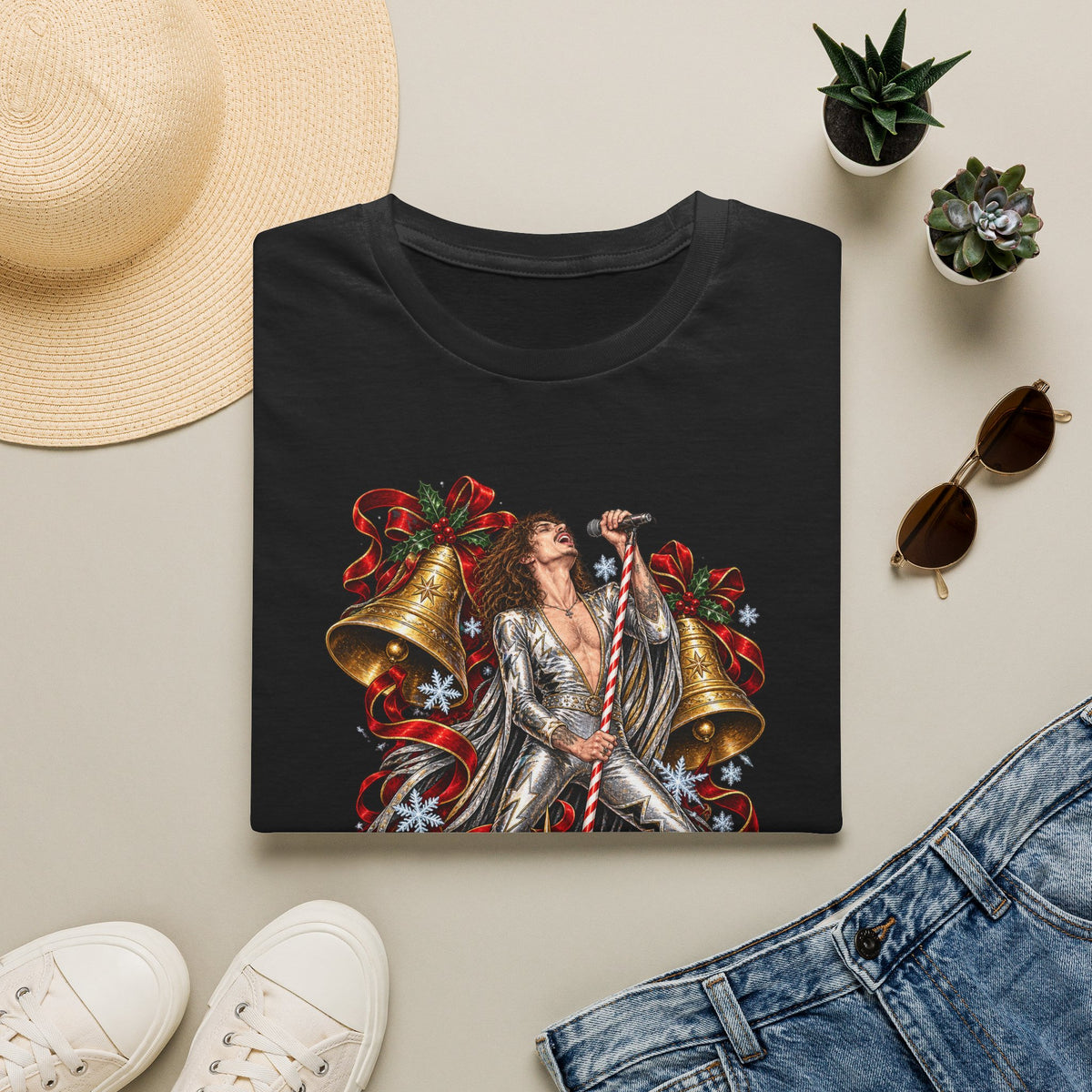 Christmas Time Don't let the Bells End | The Darkness | Christmas Rock T-Shirt